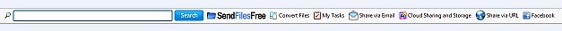 SendFilesFree toolbar screenshot
