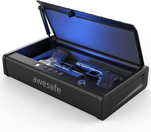 Awesafe Biometric and Keypad Safe