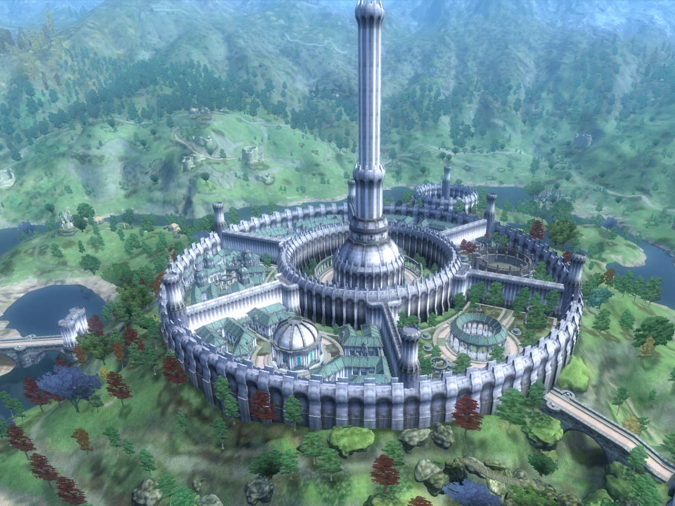 the White Tower in the Imperial City in TES IV: Oblivion