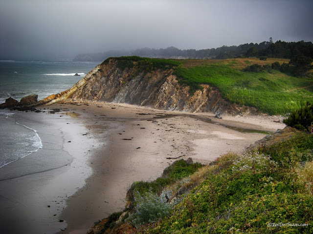 California landslide flood geology travel trip Eel River San Francisco coast Palos Verdes San Andreas copyright RocDocTravel.com