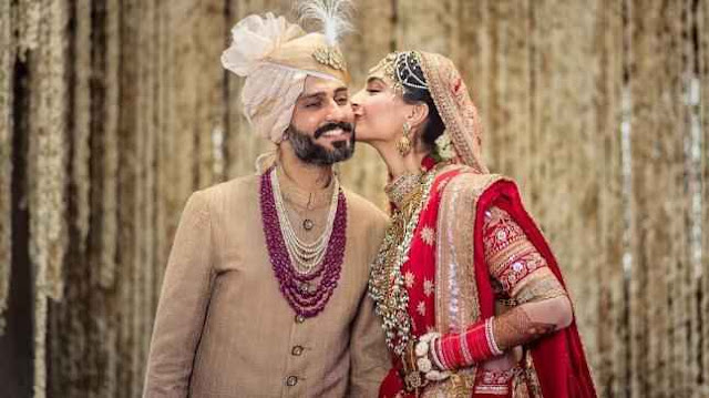 sonam kapoor wedding pics