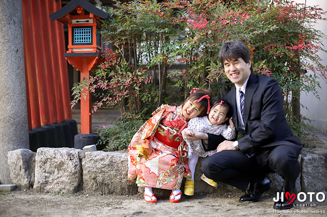 高濱神社の七五三出張撮影