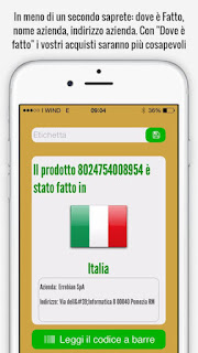 L'app Dove è fatto