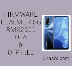 Firmware Realme 7 5G (RMX2111) Stock ROM
