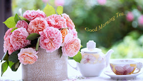 good-morning-spring-season-flowers-tea
