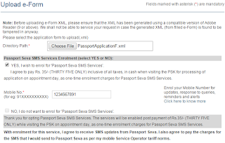 Step 4: apply for Fresh Passport\Re-issue Passport Offline image1