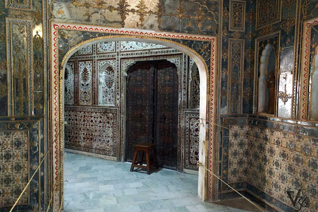 Corridor which leads to Kings chamber, Gaj Mandir