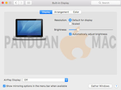 dapat dengan gampang dilakukan jikalau anda ingin  Cara Menghubungkan Mac ke LCD Proyektor dan TV