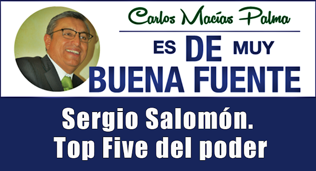 Sergio Salomón. Top Five del poder