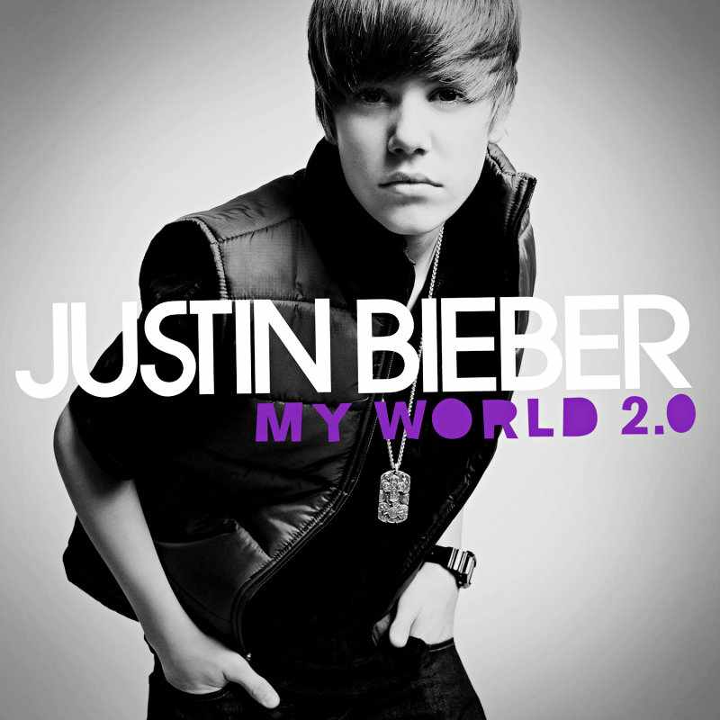 justin bieber album cover my world 2. justin bieber my world 2.0 cd