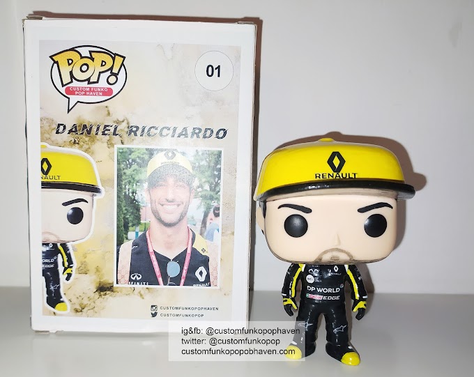 Daniel Ricciardo Custom Funko Pop