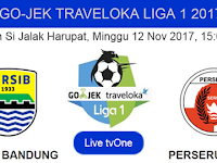 Prediksi Persib vs Perseru, Minggu 12 November 2017