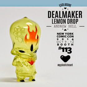 New York Comic Con 2014 Exclusive Lemon Drop Edition The Dealmaker Vinyl Figure by Andrew Bell