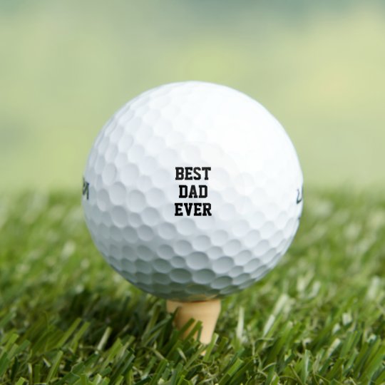 Best Dad Ever Golf Balls