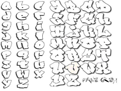 create graffiti sketches