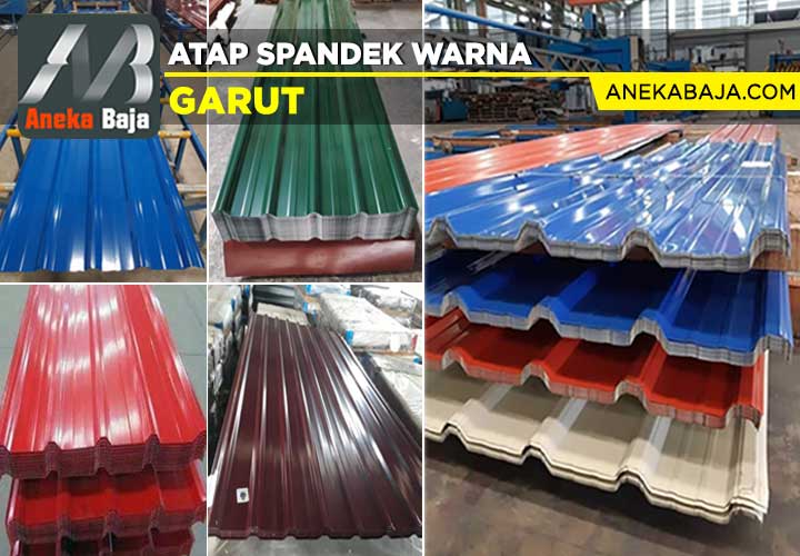 harga atap spandek warna Garut