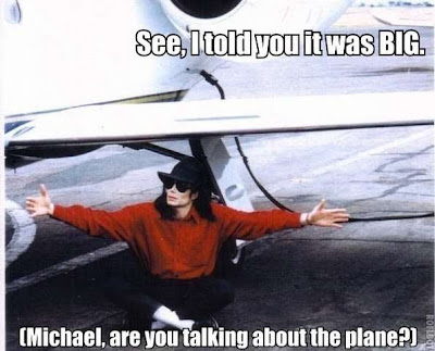 Michael Jackson Plane Meme
