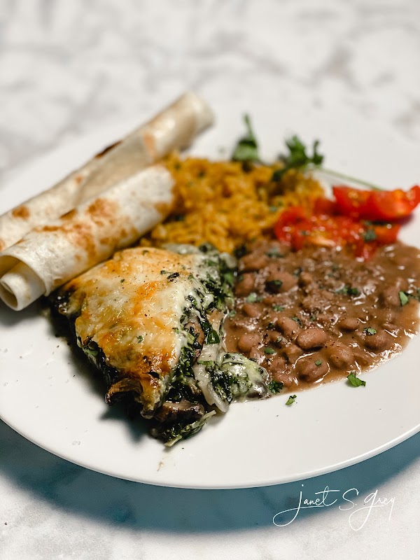 Spinach Enchilada Casserole