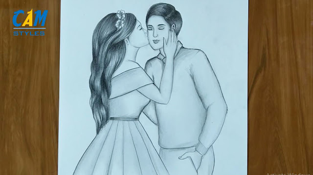 Romantic Couple drawing