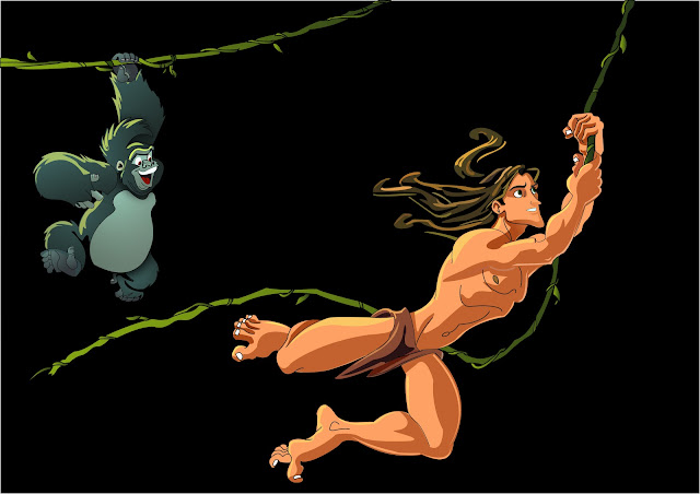 Cerita Lucu Tarzan Dan Monyet