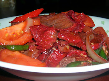 RESEPI DAGING MASAK MERAH SEMERAH HATIKU
