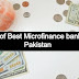 Top five microfinance Bank in Pakistan  2022