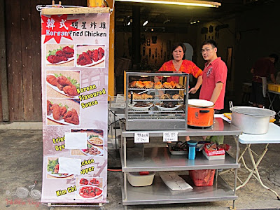 Korean Fried Chicken Stall at Siniawan Bazaar Night Market