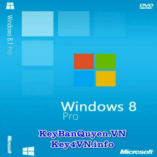 Mua bán key bản quyền Windows 8 Pro Full 32 và 64 Bit .