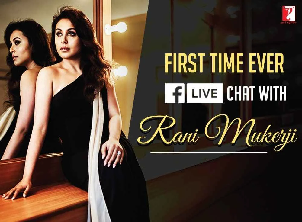 Live Chat with Rani Mukerji