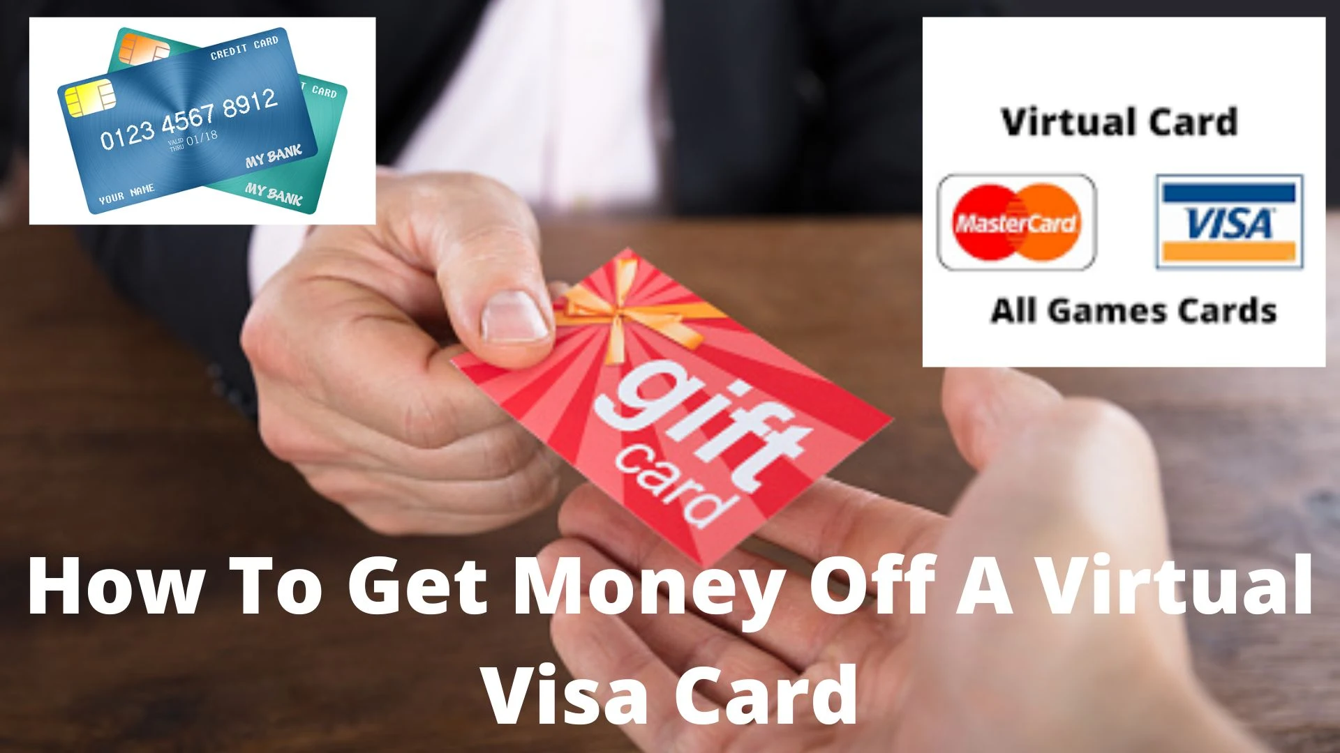 Get Money Off A Virtual Visa Card