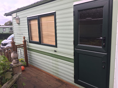 green static caravan double glazing windows and doors 