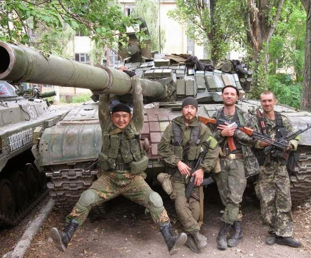 Milicianos a serviço da Rússia lutam pelo plano que visa afundar Ocidente