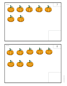  Pumpkin Counting with 1:1 Corresponence
