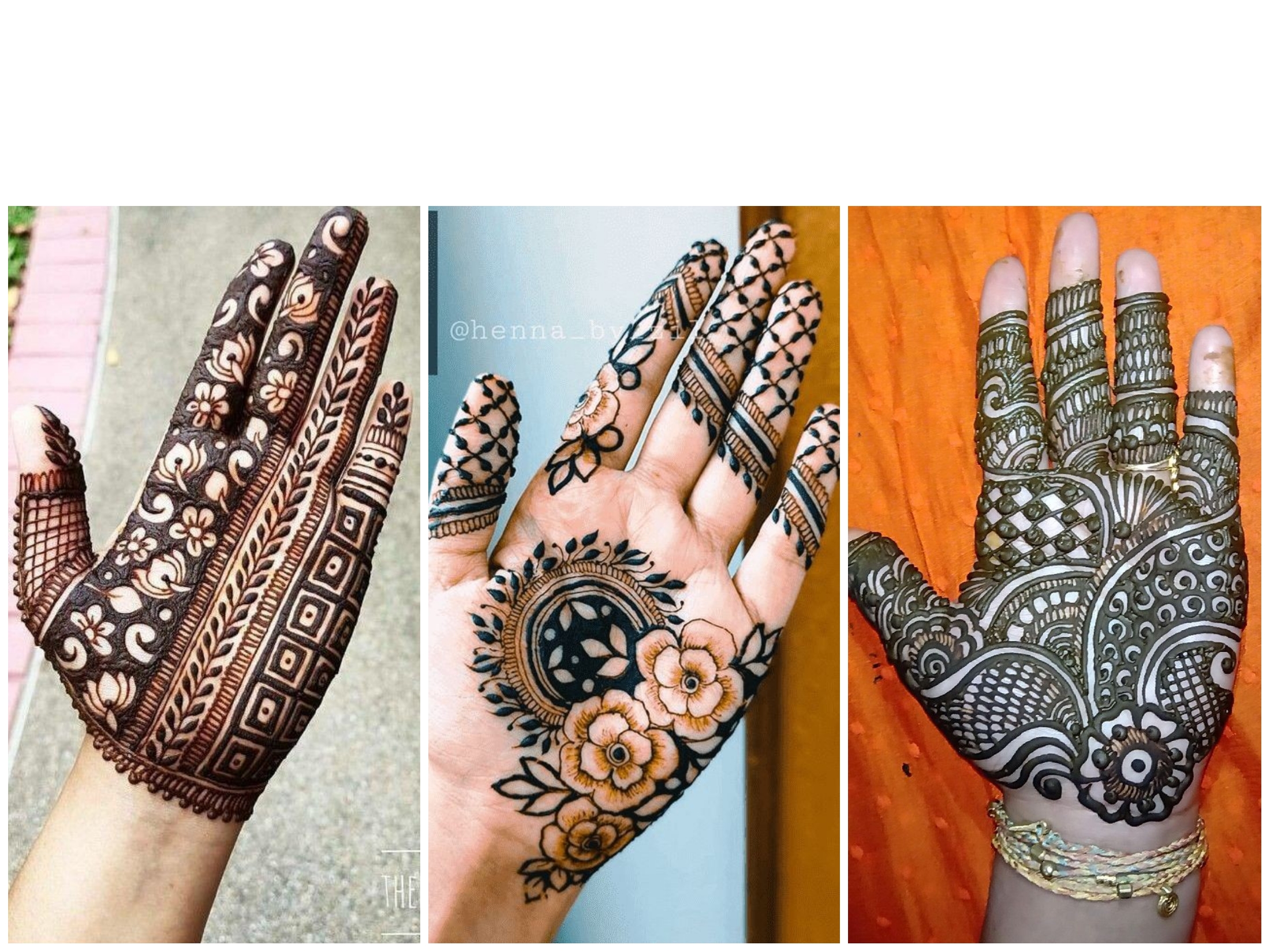 Bridal Mehndi Designs For Front Hand 2023 - K4 Fashion
