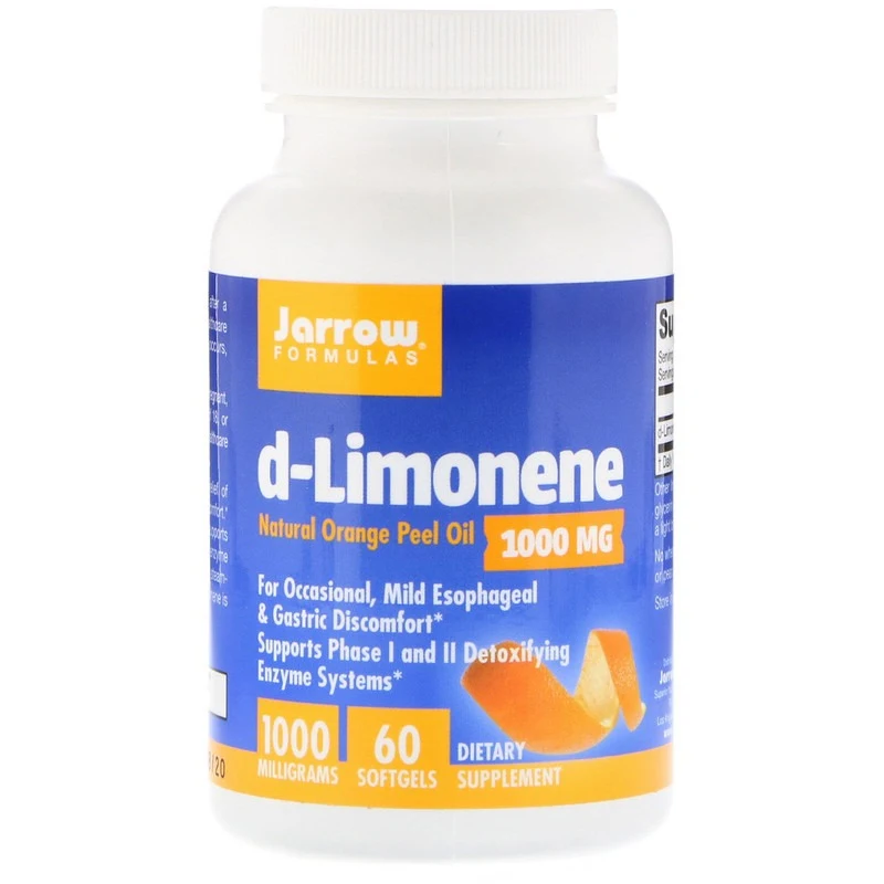 Jarrow Formulas, d-Limonene, 1,000 mg, 60 Softgels