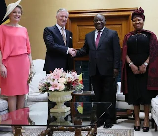 King Philippe and Queen Mathilde visit South Africa