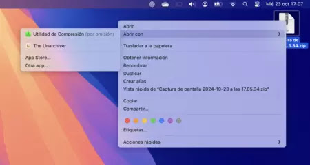 RAR Extractor - Descomprimir macOS