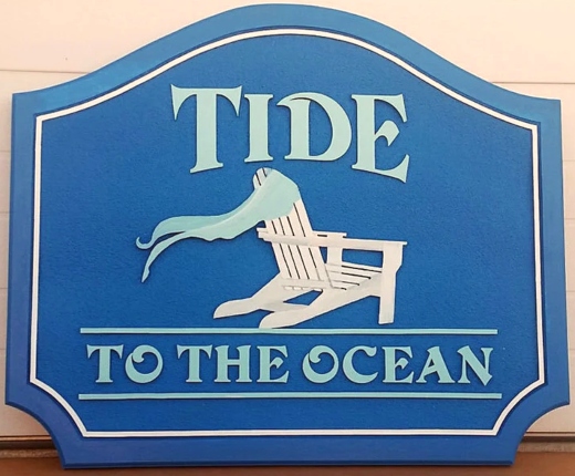 Beach House Name Sign Plaque