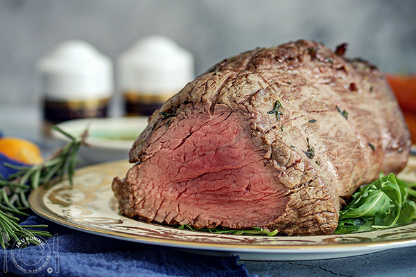 Beef Tenderloin with roasted carrots