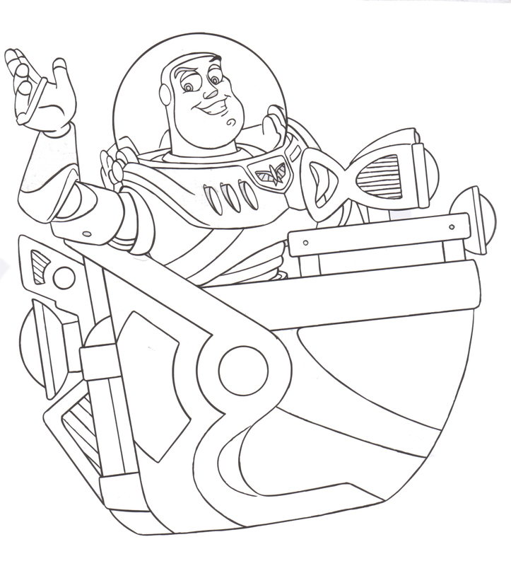 Buzz Lightyear Coloring Pages