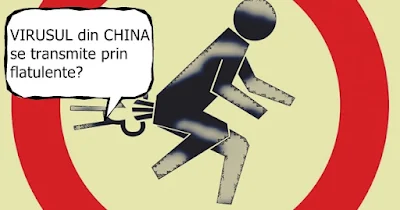 virusul din china se poate transmite prin flatulente