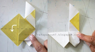 Tutorial origami anjing