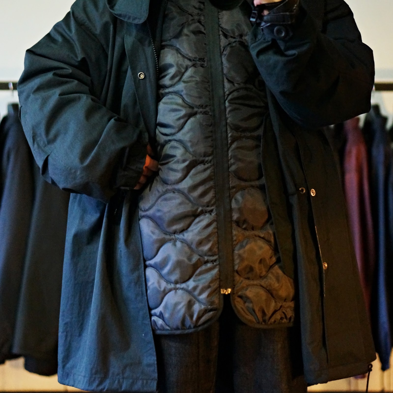 DELUXE CLOTHING D-65 M-65 PARKA 2019 AW TRUMPS 通販