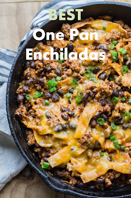 BEST -One Pan Enchiladas