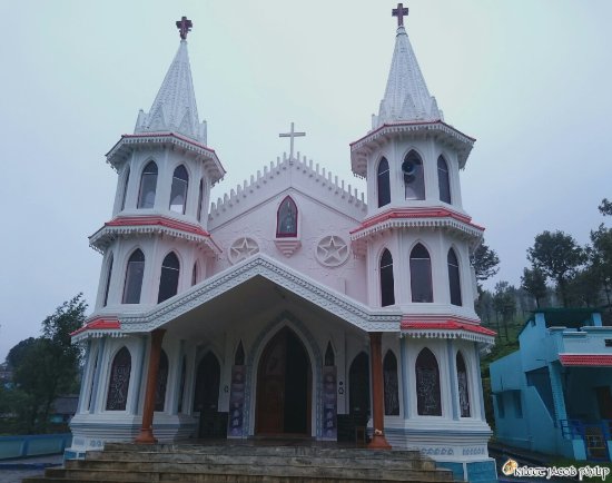 Karumalai Annai Velankanni Church Valparai |Velankanni Matha Church, Karumalai, Valparai