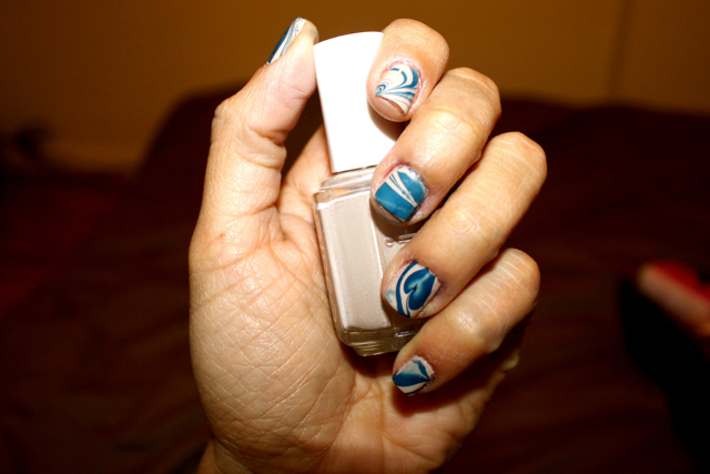 marble nail art-98