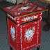 Funky Painted Stool