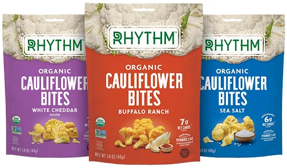 Rhythm Superfoods Buffalo Ranch Cauliflower Bites