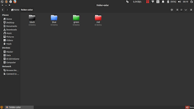 Cara Mudah Mengganti Warna Folder di Ubuntu