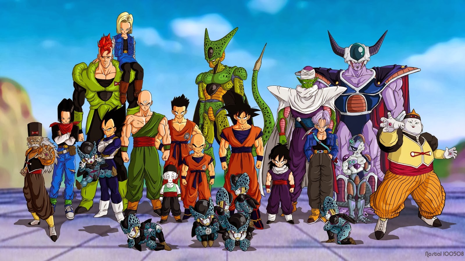 Hình nền Dragon Ball, Songoku full HD cho máy tính